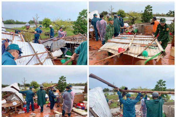 Giông lốc giữa đêm làm sập, tốc mái nhiều nhà dân ở U Minh - Cà Mau Giông lốc giữa đêm làm sập, tốc mái nhiều nhà dân ở U Minh - Cà Mau