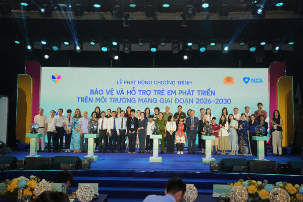 Phát động chương trình quốc gia bảo vệ trẻ em trên môi trường mạng giai đoạn 2026 - 2030