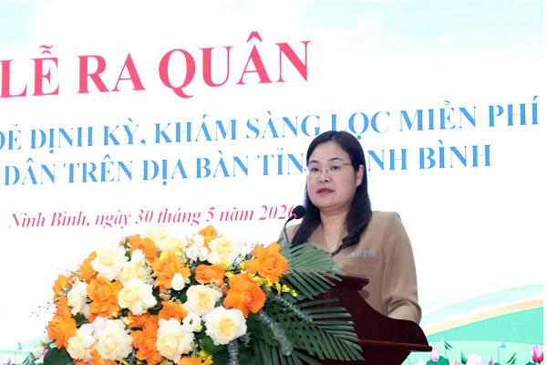 Ninh Bình ra quân khám sức khoẻ miễn phí cho người dân Ninh Bình ra quân khám sức khoẻ miễn phí cho người dân