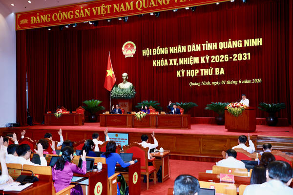 HĐND tỉnh Quảng Ninh thông qua 7 nghị quyết tại Kỳ họp thứ 3