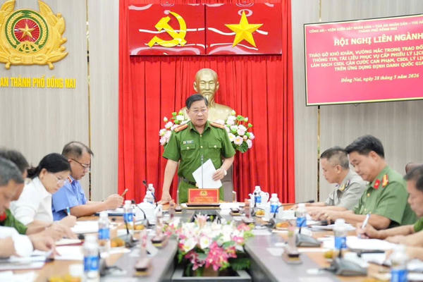 Thành phố Đồng Nai: Tăng cường phối hợp liên ngành tháo gỡ vướng mắc trong cấp Phiếu lý lịch tư pháp và làm sạch dữ liệu số Thành phố Đồng Nai: Tăng cường phối hợp liên ngành tháo gỡ vướng mắc trong cấp Phiếu lý lịch tư pháp và làm sạch dữ liệu số