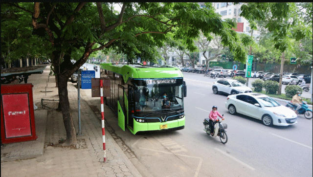 Điều chỉnh lịch chạy mới tuyến buýt miễn phí đi Hà Nội - Hạ Long Xanh