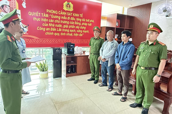 Khởi tố chủ doanh nghiệp ở Đắk Lắk, phát hiện doanh thu ngoài sổ sách gần 379 tỷ đồng