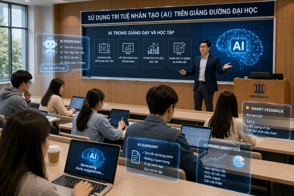 Bộ GD&ĐT đề xuất quy chế mới: Đưa AI vào đại học, ghi nhận tín chỉ linh hoạt