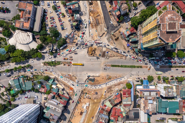 Từ ngày 7/6, cấm ô tô quay đầu tại nút giao La Thành - Nguyễn Chí Thanh
