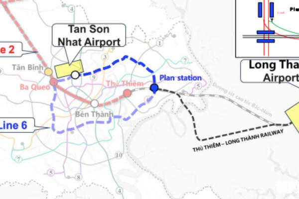 TP HCM đặt mục tiêu khởi công tuyến metro kết nối sân bay Tân Sơn Nhất vào cuối năm 2026