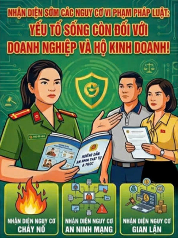 Doanh nghiệp và hộ kinh doanh cần nhận diện sớm các nguy cơ vi phạm pháp luật Doanh nghiệp và hộ kinh doanh cần nhận diện sớm các nguy cơ vi phạm pháp luật