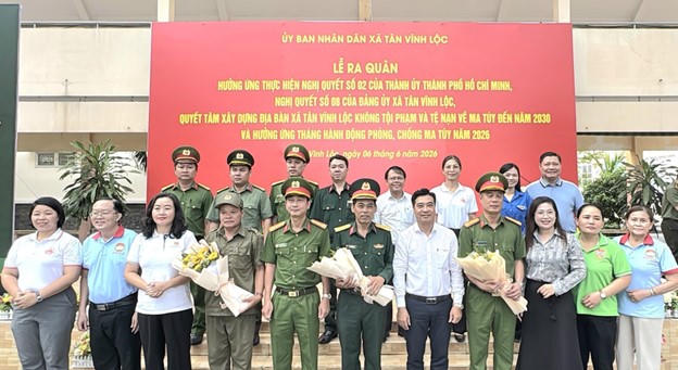 ​Xã Tân Vĩnh Lộc quyết tâm xây dựng địa bàn không tội phạm và tệ nạn ma túy đến năm 2030