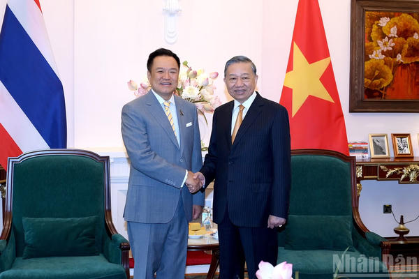 Việt Nam - Thái Lan hướng tới kim ngạch thương mại 50 tỷ USD Việt Nam - Thái Lan hướng tới kim ngạch thương mại 50 tỷ USD