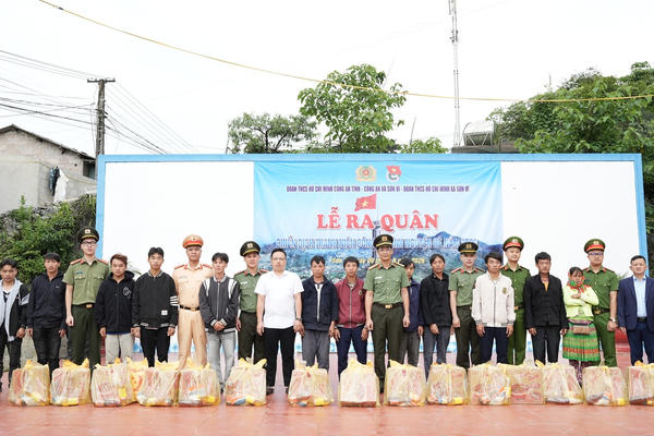 Chiến dịch Thanh niên Công an tình nguyện hè tại biên giới Sơn Vĩ