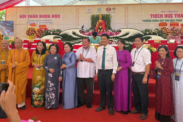 Đồng Nai: Hội thảo khoa học về cuộc đời và đạo nghiệp của Trưởng lão Hòa thượng Thích Huệ Thành