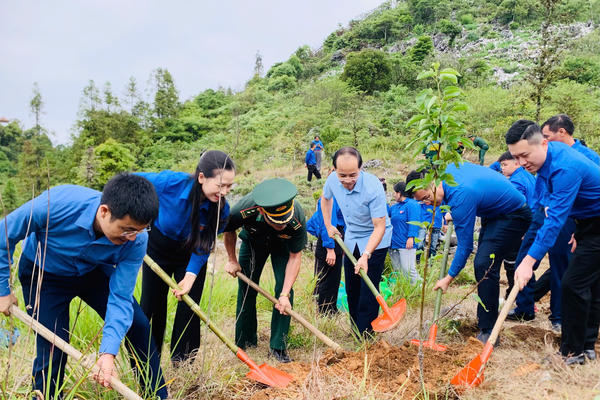 “Áo xanh” Tuyên Quang góp phần xây dựng biên cương xanh, giàu mạnh “Áo xanh” Tuyên Quang góp phần xây dựng biên cương xanh, giàu mạnh