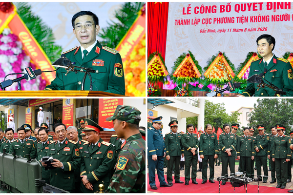 Đại tá Nguyễn Văn Trường làm Cục trưởng Cục Phương tiện không người lái