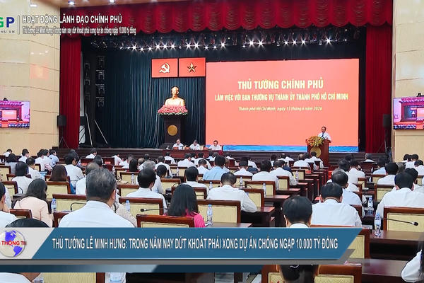 Trong năm nay, TPHCM dứt khoát phải xong dự án chống ngập 10.000 tỷ đồng