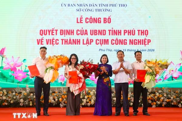 Phú Thọ thành lập 3 cụm công nghiệp sau hợp nhất mở ra không gian phát triển mới
