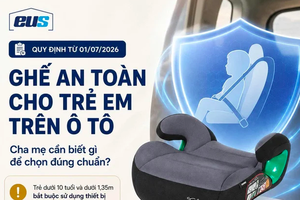Cha mẹ cần biết gì để chọn ghế an toàn cho trẻ em trên ôtô đúng quy định?
