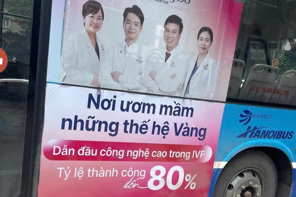 Nghi vấn vi phạm quảng cáo của một bệnh viện