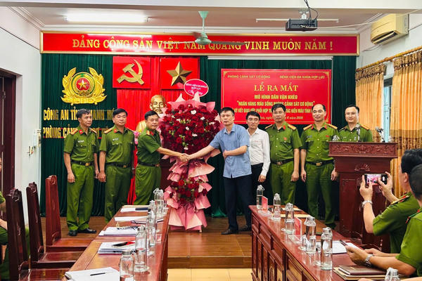 Ra mắt mô hình “Ngân hàng máu sống Phòng Cảnh sát cơ động”, lan tỏa nghĩa cử đẹp vì cộng đồng