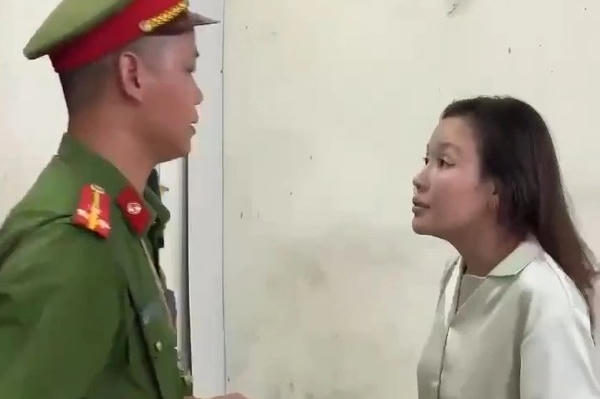 Tạm giữ người phụ nữ hành hung công an tại Thái Nguyên, lộ quá khứ bất hảo