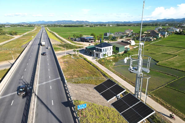 Hơn 100km cao tốc qua Hà Tĩnh được lắp đặt 121 camera AI giám sát
