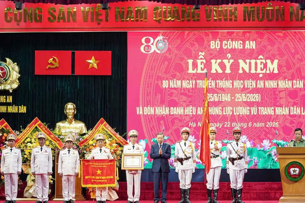 Học viện An ninh nhân dân phải vươn tầm quốc tế vào năm 2045