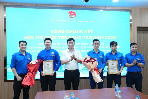 Tuổi trẻ Than Mông Dương giành giải Nhì Hội thi sáng tạo năm 2026