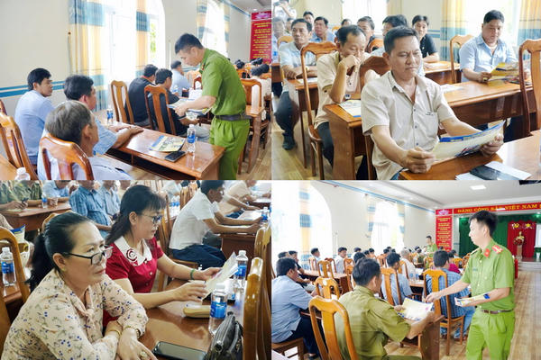 Tuyên truyền phòng, chống ma túy cho người dân vùng ven biển, nâng cao ý thức bảo vệ địa bàn từ cơ sở ở Cà Mau