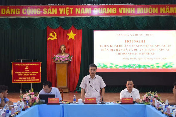 Xã Hưng Thịnh sắp xếp, sáp nhập còn 4 ấp nhằm tinh gọn bộ máy, nâng cao hiệu quả quản lý Xã Hưng Thịnh sắp xếp, sáp nhập còn 4 ấp nhằm tinh gọn bộ máy, nâng cao hiệu quả quản lý