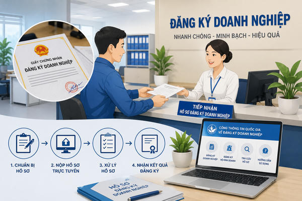 Đề xuất mới về đăng ký doanh nghiệp: Giảm giấy tờ, tăng xác thực điện tử