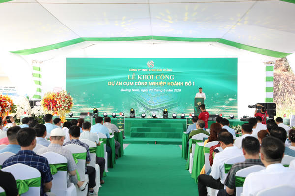 Quảng Ninh khởi công cụm công nghiệp hơn 1.400 tỷ đồng