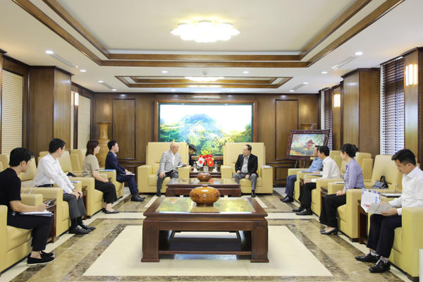 Quảng Ninh tiếp xã giao Cố vấn đặc biệt Liên minh Nghị sĩ hữu nghị Nhật Bản - Việt Nam Quảng Ninh tiếp xã giao Cố vấn đặc biệt Liên minh Nghị sĩ hữu nghị Nhật Bản - Việt Nam