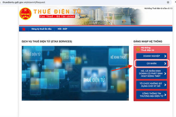 Người nộp thuế kê khai thuế thu nhập cá nhân theo quý