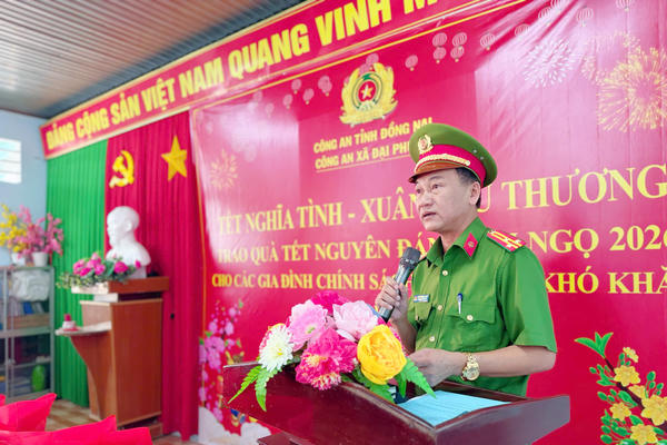 Người sĩ quan Công an tận tụy với dân, trọn nghĩa với gia đình