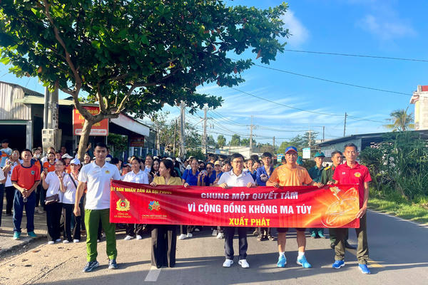 Đồng Nai: Công an xã Đại Phước quyết liệt đấu tranh, triệt xóa tội phạm và tệ nạn ma túy
