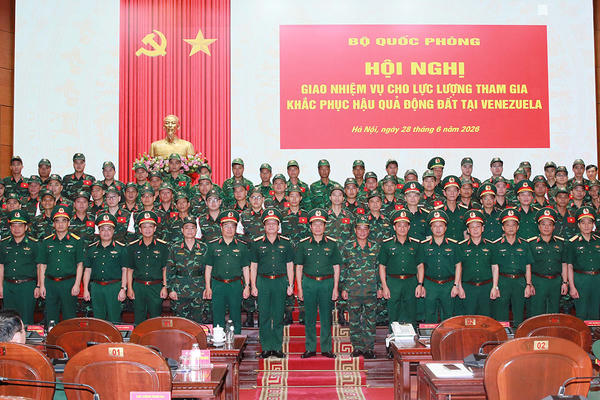 82 chiến sĩ Quân đội Nhân dân Việt Nam lên đường hỗ trợ nhân dân Venezuela khắc phục hậu quả động đất
