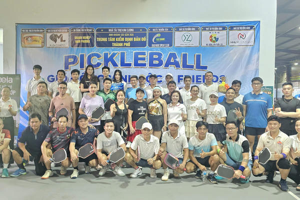 TP HCM: Lan tỏa tinh thần rèn luyện sức khỏe, kết nối cộng đồng qua giải Pickleball tại xã Vĩnh Lộc