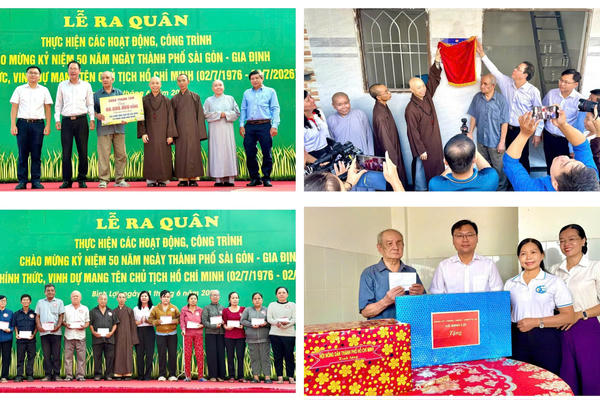 Sôi nổi các hoạt động chào mừng 50 năm Thành phố vinh dự mang tên Bác tại các địa phương phía Tây TP.HCM