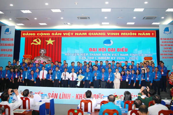 Đại hội Hội LHTN Việt Nam tỉnh Cà Mau lần thứ I: Mở chặng đường phát triển mới