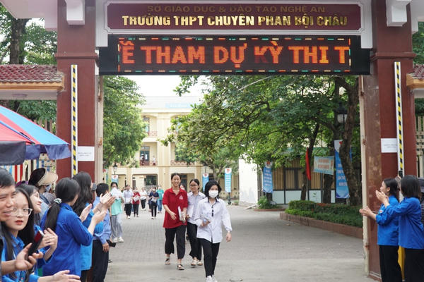 Nghệ An có 604 điểm 10 trong Kỳ thi tốt nghiệp THPT năm 2026 Nghệ An có 604 điểm 10 trong Kỳ thi tốt nghiệp THPT năm 2026