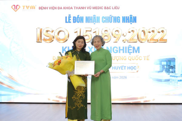 Bệnh viện Đa khoa Thanh Vũ Medic Bạc Liêu khẳng định chất lượng xét nghiệm y khoa theo chuẩn quốc tế