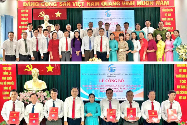 Các phường, xã phía Tây TP HCM kiện toàn tổ chức bộ máy cấp ấp, khu phố, vận hành thông suốt từ ngày 1/7