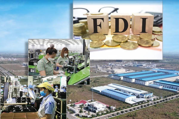 Vốn FDI thực hiện 6 tháng đầu năm ước đạt 13,03 tỷ USD