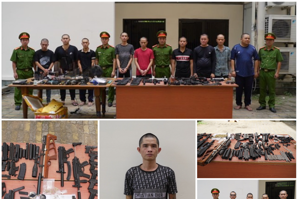 Bắt giữ 30 đối tượng trong đường dây chế tạo, tàng trữ và mua bán trái phép vũ khí quân dụng trên không gian mạng