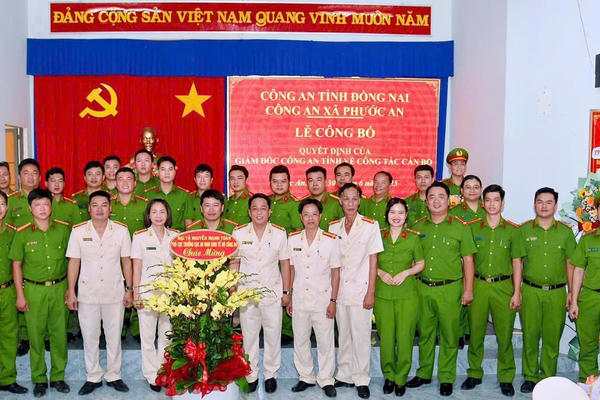 Một năm xây dựng và trưởng thành của Công an xã Phước An
