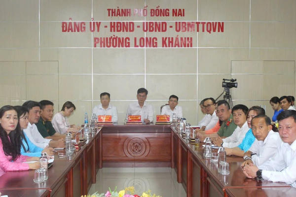 Đảng ủy phường Long Khánh dự Hội nghị trực tuyến sơ kết 1 năm thực hiện mô hình tổ chức tổng thể của hệ thống chính trị và mô hình chính quyền địa phương 2 cấp