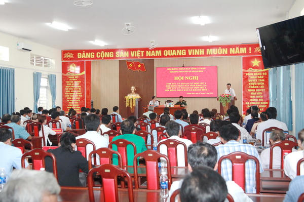 Cà Mau: Lắng nghe ý kiến Nhân dân, kịp thời tháo gỡ khó khăn từ cơ sở