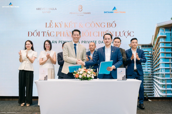 Đất Xanh Miền Trung trở thành đơn vị phân phối tòa căn hộ trung tâm Đà Nẵng Peninsula Private