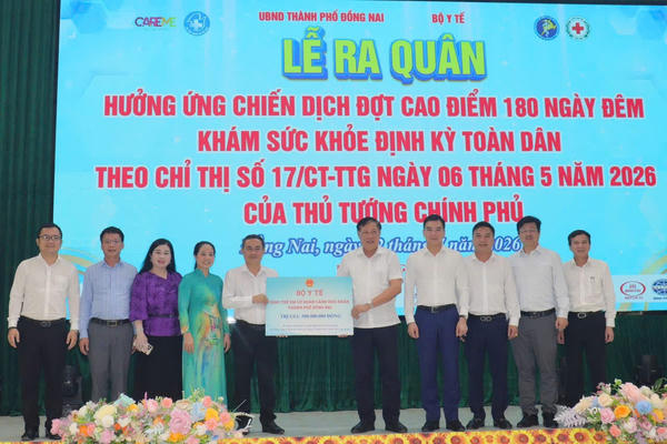 Đồng Nai: Phát động Chiến dịch 180 ngày khám sức khỏe định kỳ toàn dân Đồng Nai: Phát động Chiến dịch 180 ngày khám sức khỏe định kỳ toàn dân