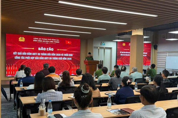 Đồng Nai: Đồn Công an KCN Long Thành tăng cường phối hợp doanh nghiệp, giữ vững ANTT tại các khu công nghiệp
