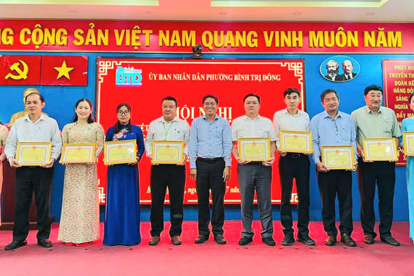 TP HCM: Phường Bình Trị Đông tạo nền tảng phát triển vững chắc sau một năm thành lập TP HCM: Phường Bình Trị Đông tạo nền tảng phát triển vững chắc sau một năm thành lập